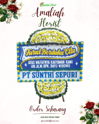 Papan Bunga Duka di Leuwi Limus