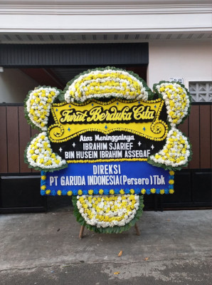 Papan Bunga Duka di Leuwi Limus