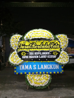 Papan Bunga Duka di Leuwi Limus