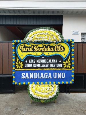 Papan Bunga Duka di Leuwi Limus