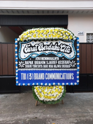 Papan Bunga Duka di Leuwi Limus